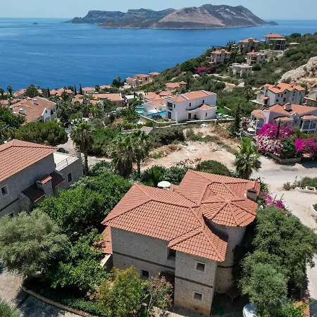 Tavla With Panoramic Sea View Villa Kaş