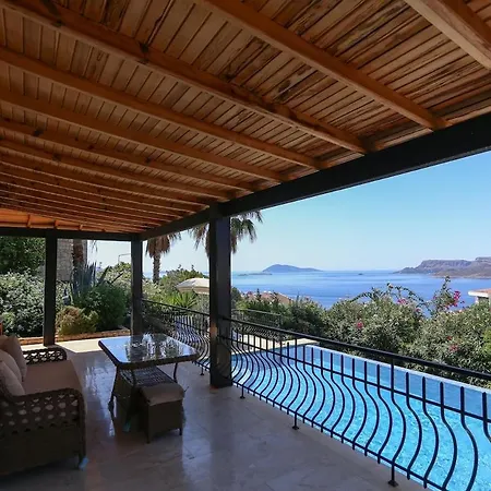 Villa Tavla With Panoramic Sea View Kaş